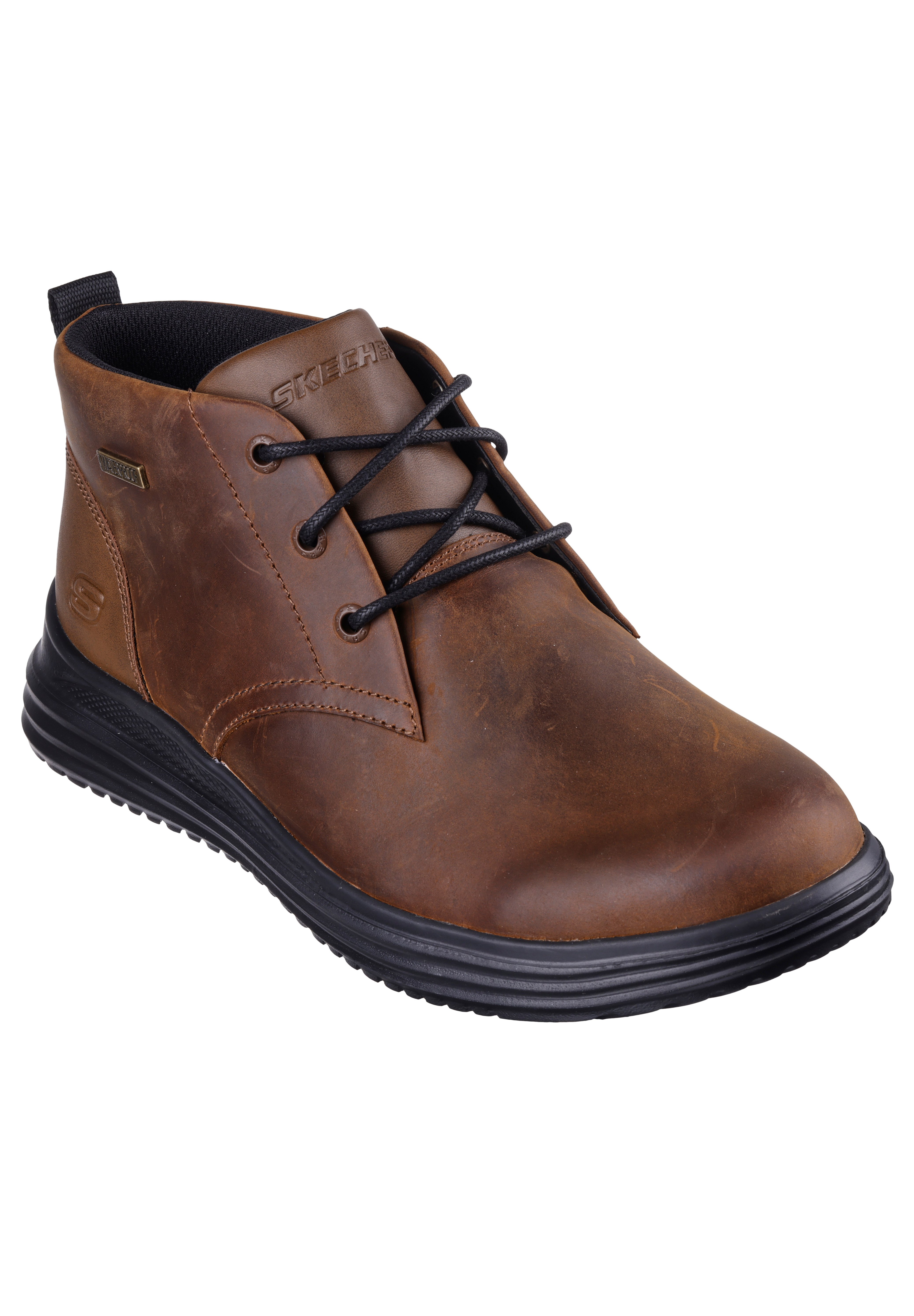 Skechers PROVEN CONKLIN - Lace-up ankle boots - dunkelbraun/dark