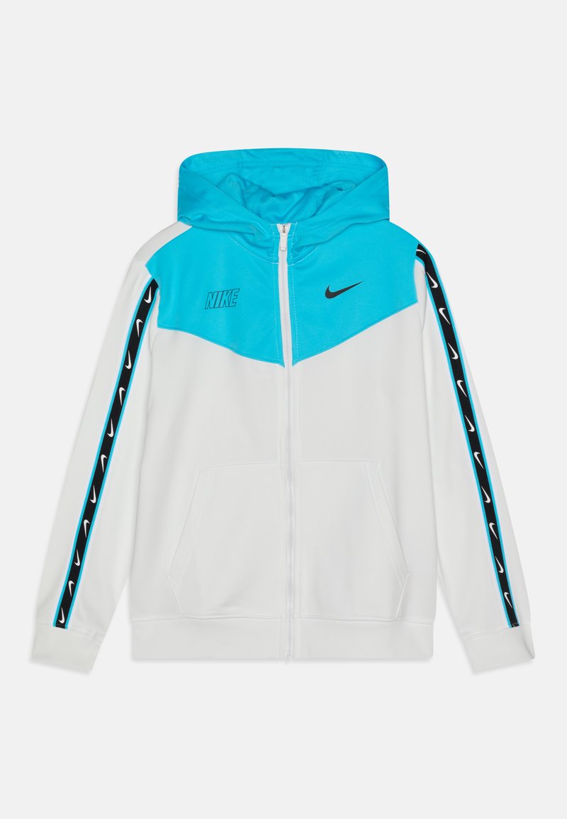 Nike Sportswear REPEAT Sudadera con cremallera summit white/baltic