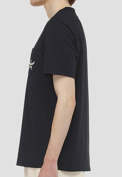 MCM ESSENTIAL MIT LOGO - T-shirt print - blue