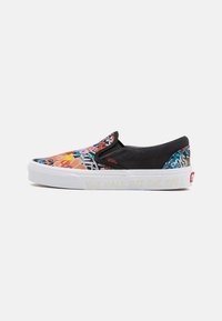 Vans - CLASSIC SLIP-ON UNISEX - Loafers - black/multi-coloured Miniaturebillede 1