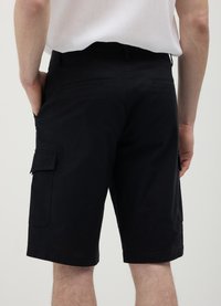 Calliope BERMUDA IN LINO  - Shorts - nero
