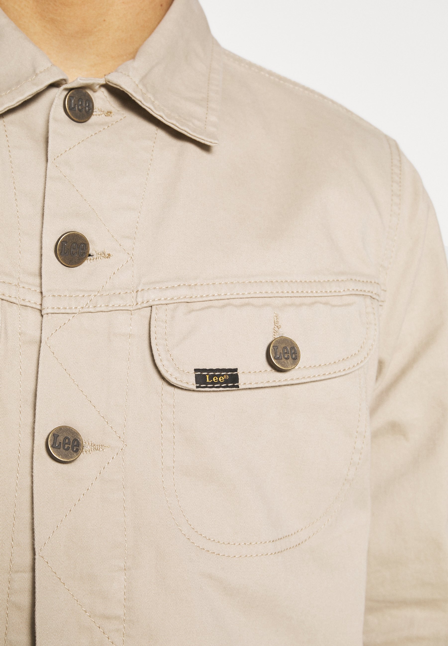 Lee SERVICE RIDER - Denim jacket - sand 