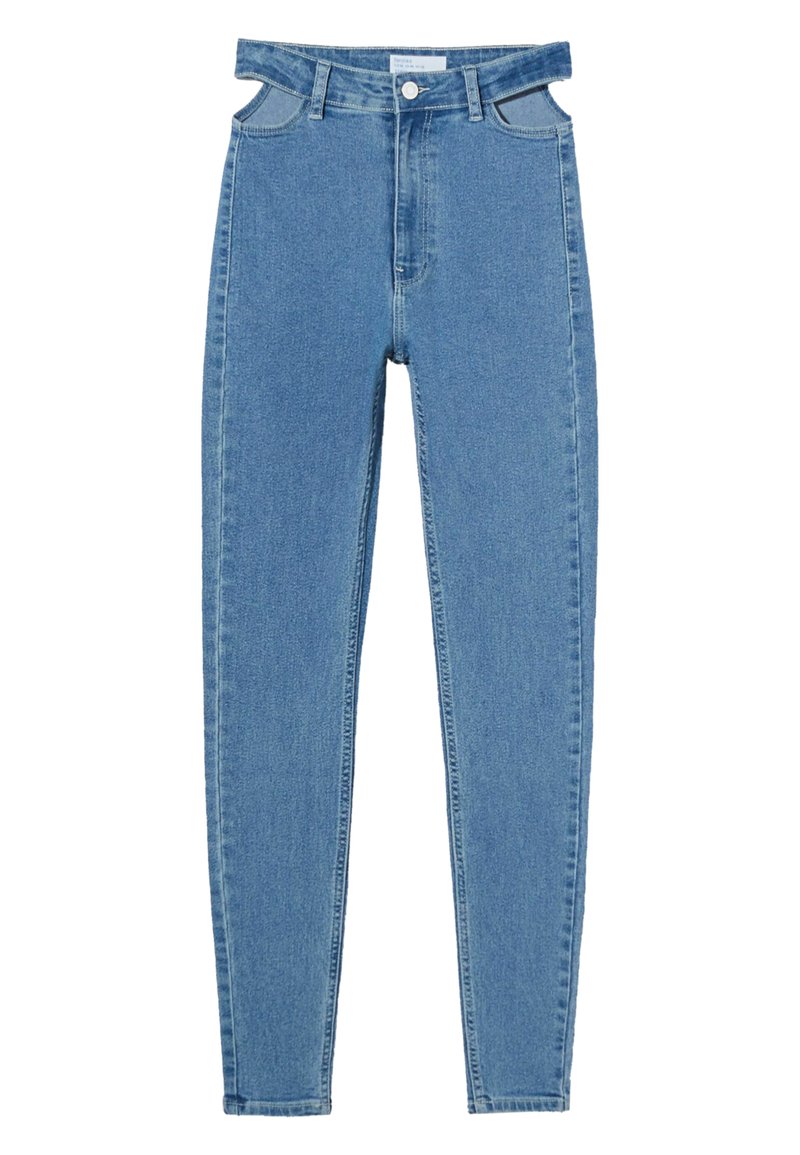 Bershka Jeans Skinny Fit blauw denim/bluedenim