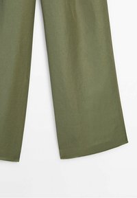 Massimo Dutti Pantalon classique - khaki