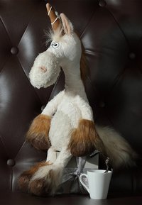 sigikid QUE BEASTSTOWN - Peluche - weiß