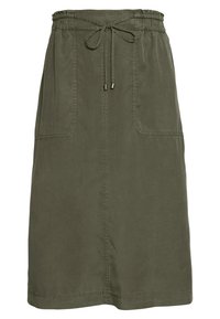 Marc O'Polo A-linjainen hame - dark green
