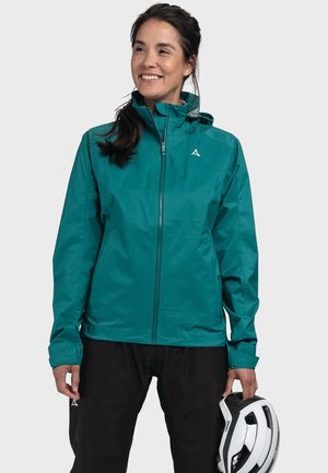 Schöffel Regenjacke / wasserabweisende Jacke - grun