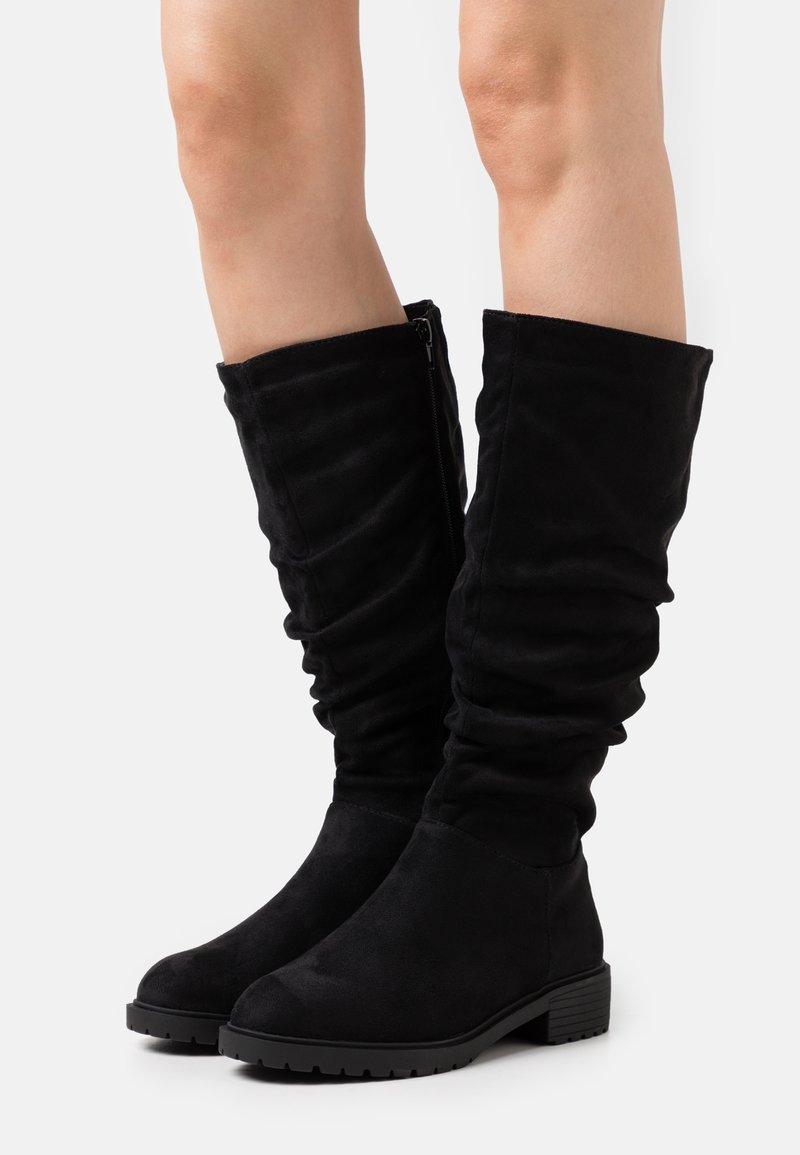 New Look Wide Fit Botas - black