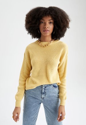 REGULAR FIT - Svetr - yellow