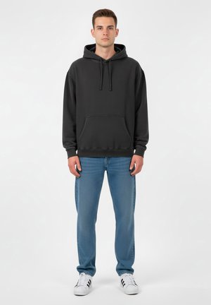 UNISEX VINTAGE  - Felpa con cappuccio - washed black