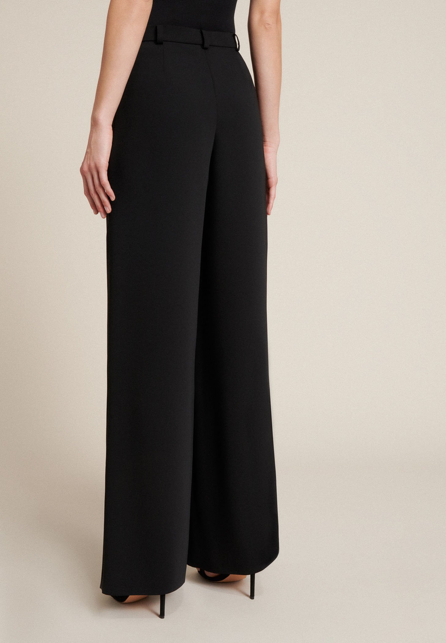 Luisa Spagnoli Trousers - nero/black - Zalando.ie