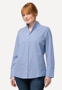 Ulla Popken STRIPED  - Camicia - light blue
