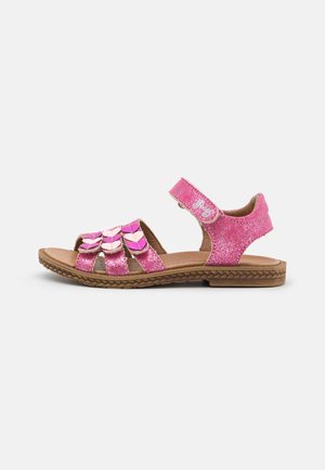 Sandály - fuxia