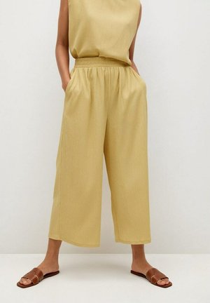 Broek - mustard yellow