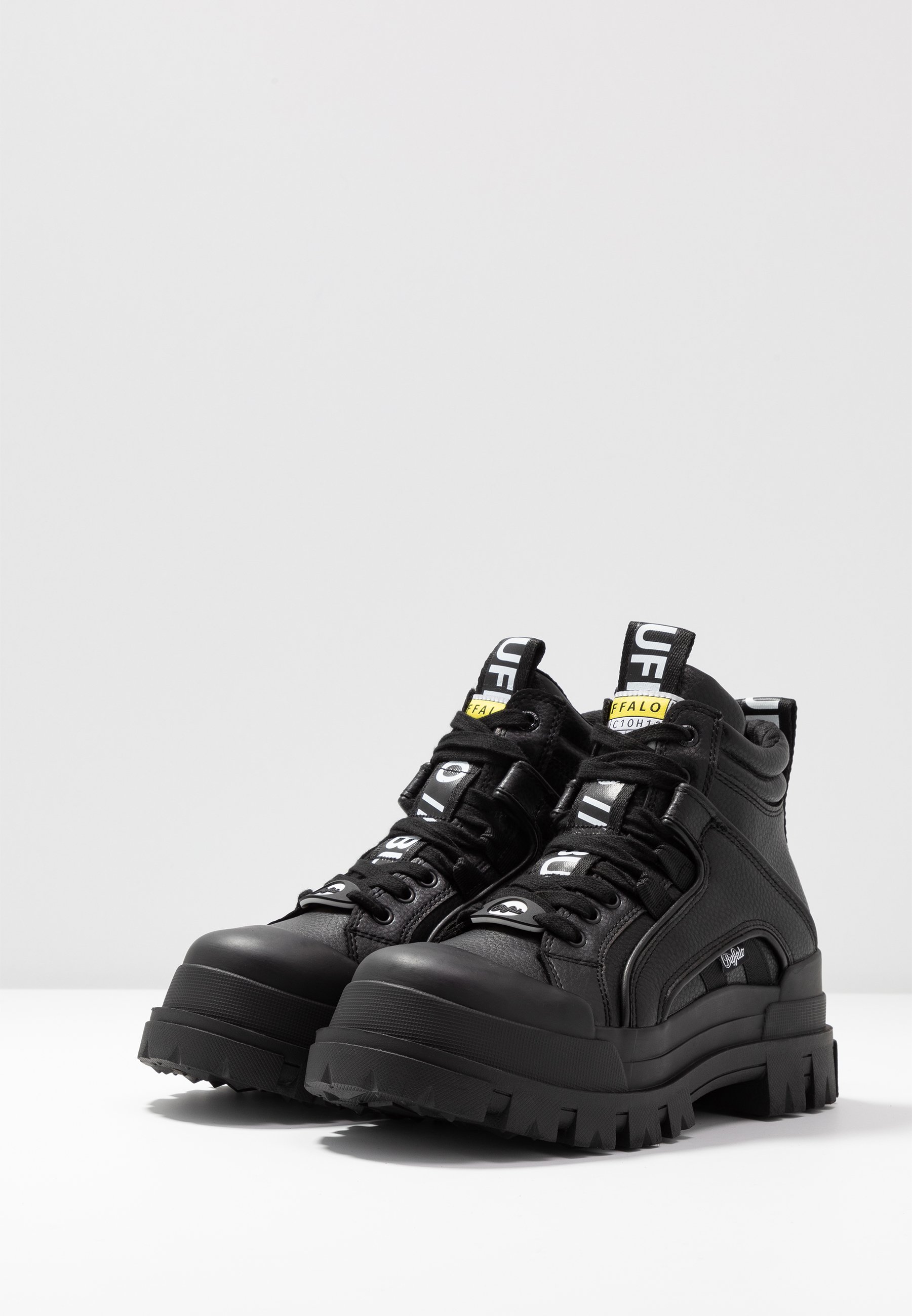 Buffalo ASPHA MID Høye joggesko blacksvart Zalando.no Buffalo ASPHA MID Høye joggesko blacksvart Zalando.no
