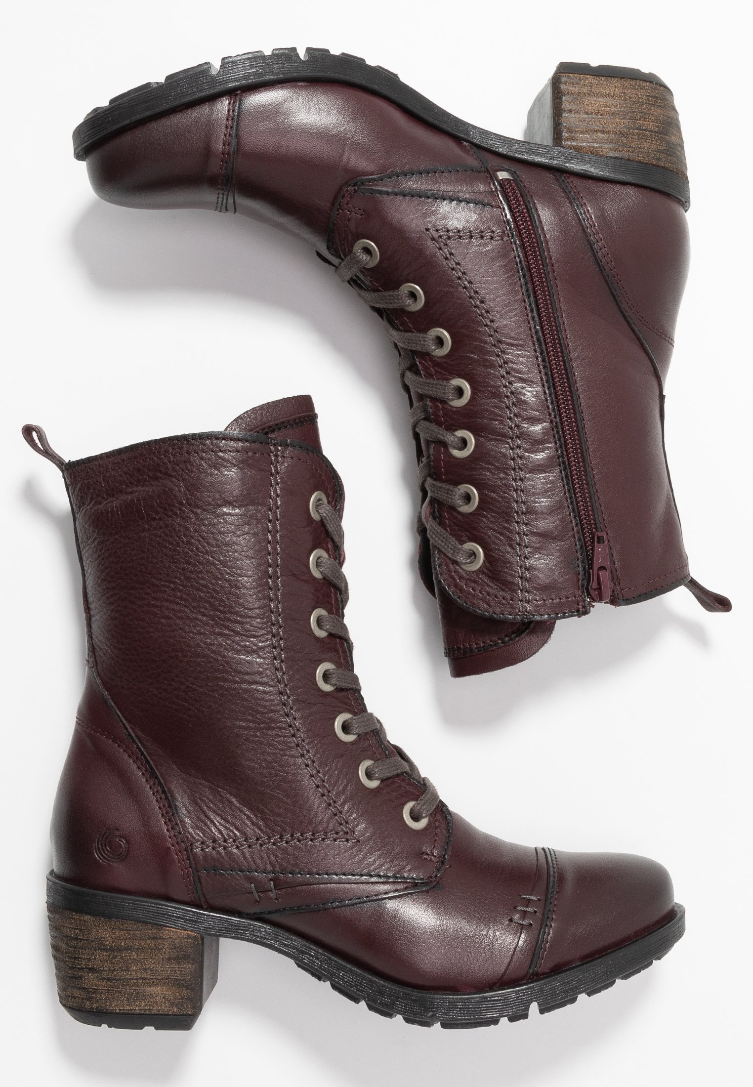 Be Natural Snörstövletter bordeaux Zalando.se Be Natural Snörstövletter bordeaux Zalando.se