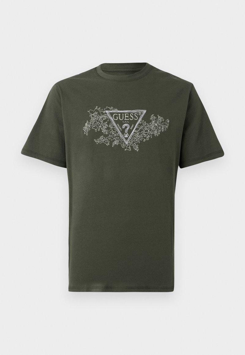 Guess T-shirt print grijs