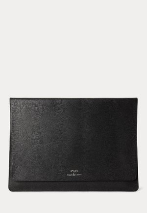 Polo Ralph Lauren, PEBBLED LEATHER LAPTOP SLEEVE - Sac ordinateur - black