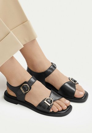Beverly Hills Polo Club, BEVERLY HILLS POLO CLUB SANDALS WOMEN'S BLACK 5907964043744 - Sandalen - black