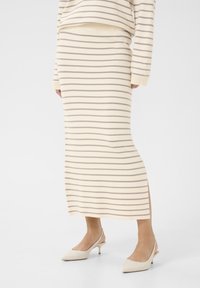Culture EBBA ANNEMETTE TUBE  - Puzdrová sukňa - whitecap grey stripe