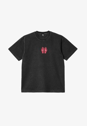 WASHED SONORA - Print T-shirt - schwarz