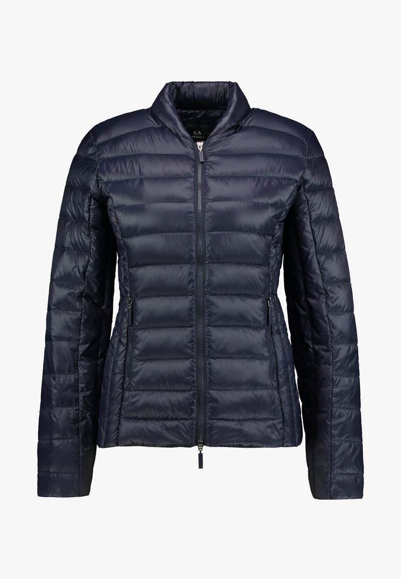 Armani Exchange GIACCA PIUMINO Down jacket navy mottled dark blue Zalando.ie