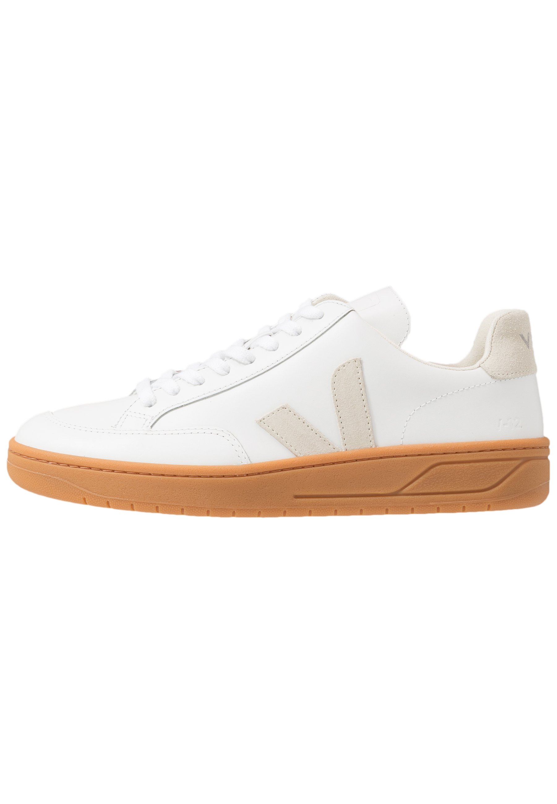 Veja V-12 - Joggesko - extra white/natural Veja V-12 - Joggesko - extra white/natural