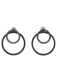 EARRINGS ZOOEY - Naušnice - gunmetal