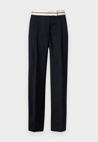 WIDE LEG CROSSED PANT - Bukse - desert sky