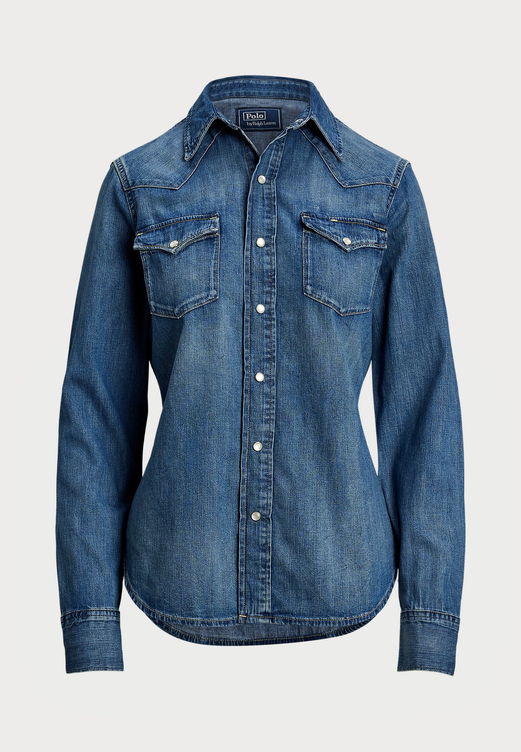 Polo Ralph Lauren DENIM WESTERN SHIRT - Button-down blouse