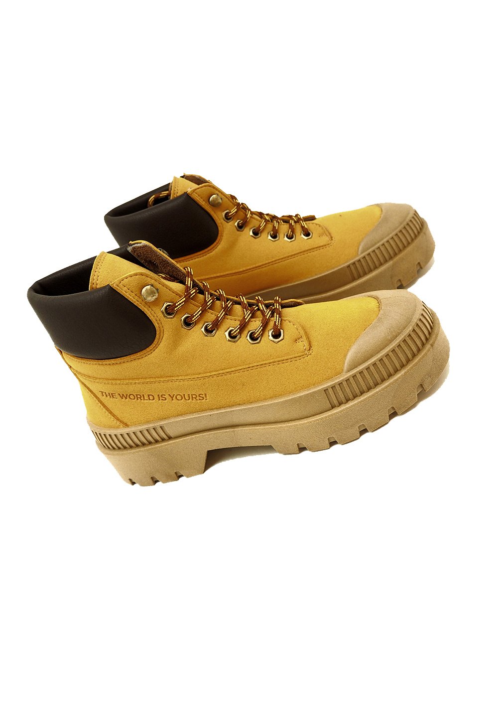 HANKS MILITAR ALABAMA EN TEXTIL - Botines bajos - amarillo mostaza/mostaza  - Zalando.es