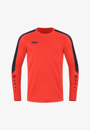 JAKO FUSSBALL POWER - Long sleeved top - orangeblau