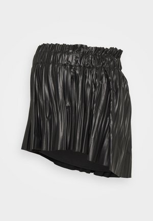 PMHALLE PLISSE SKIRT - Minissaia - black