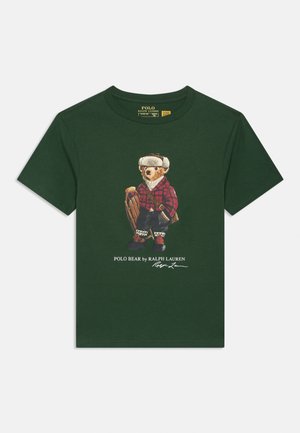 Camiseta estampada - bottle green