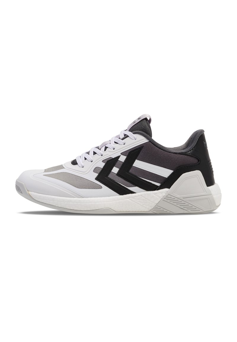 Hummel ALGIZ IV - Håndboldsko - black white grey