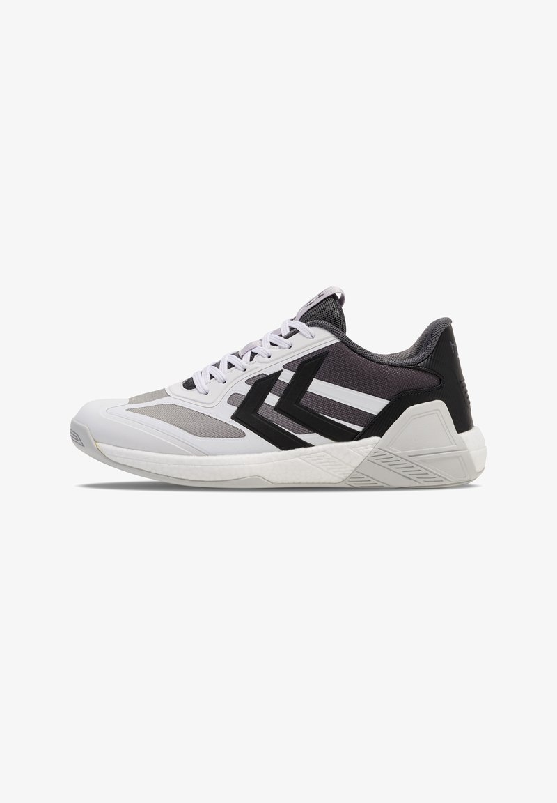 Hummel ALGIZ IV - Håndboldsko - black white grey
