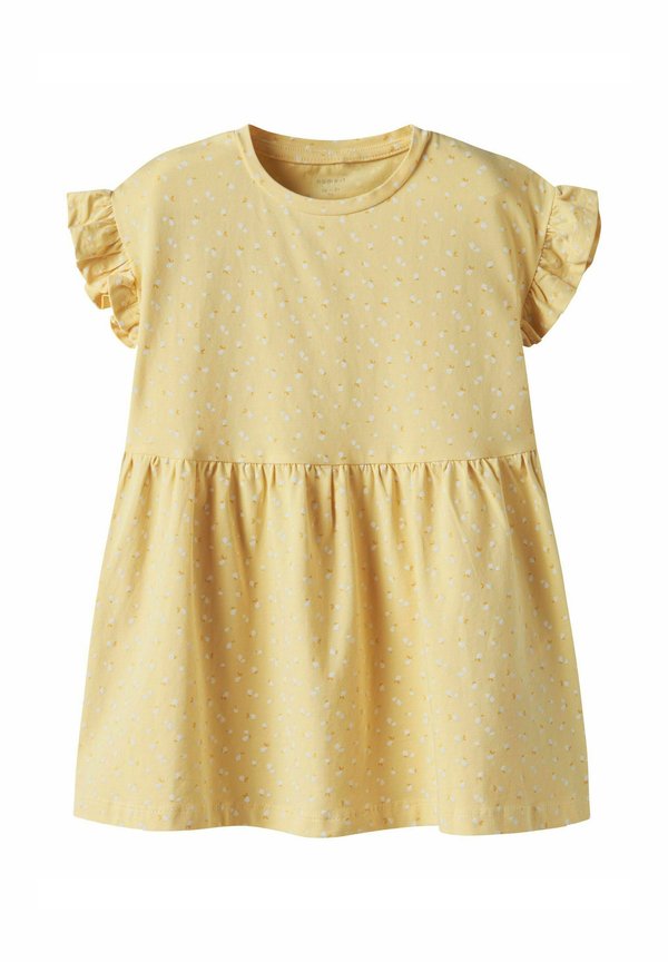 NMFJOANE  DRESS - Jerseykleid - golden haze