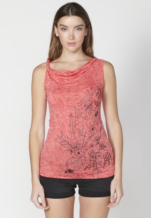 STRAPPER - Top - coral