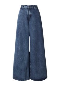 NEW MARLENE - Džinsi ar platām starām - medium blue