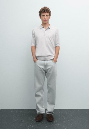 SHORT SLEEVE - Polo - light grey