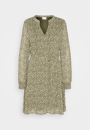 VILA VIADELINE DRESS - Kjole - four leaf clover