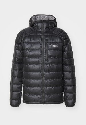 Columbia ARCTIC CREST™ DOWN HOODED JACKET - Down jacket - black
