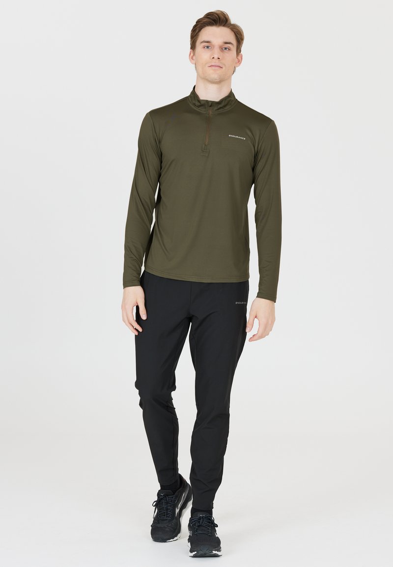 Endurance MIDLAYER - Langærmet T-shirt -  ivy green