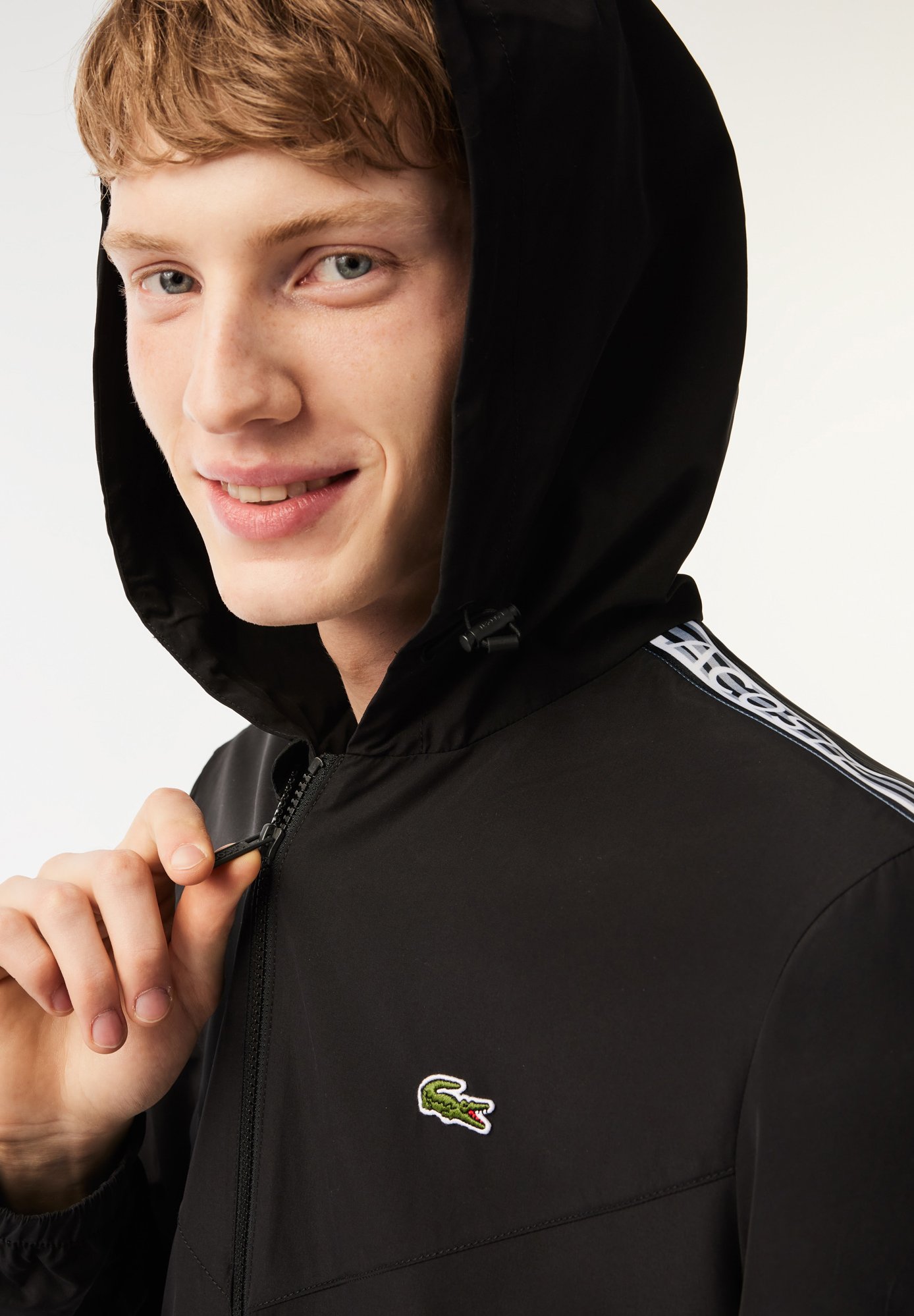 Lacoste Sport JACKET TAPERED - Kurtka Outdoor/czarny - Zalando.pl