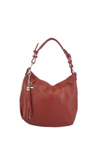 DrachenLeder Handtas - rot