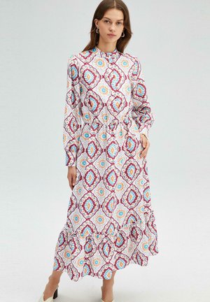 PATTERNED POPLIN DRESS - MODEST - Shirt dress - patterned