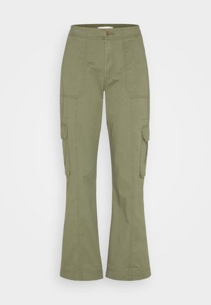 Abercrombie & Fitch RELAXED WAIST PANT - Kapsáče - dusty olive