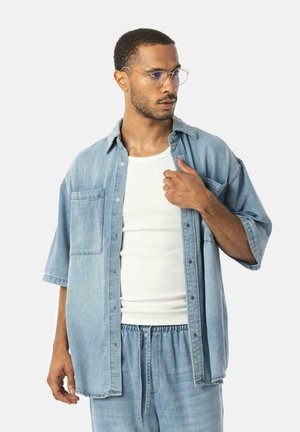 ROME - LOOSE FIT - Hemd - blue denim