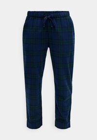 PANT STRAIGHT CHECK - Pizsama alsók - naval academy