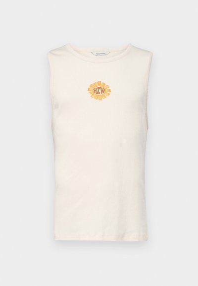 Holzweiler AXEL LOGOS TANK  - Top - ecru